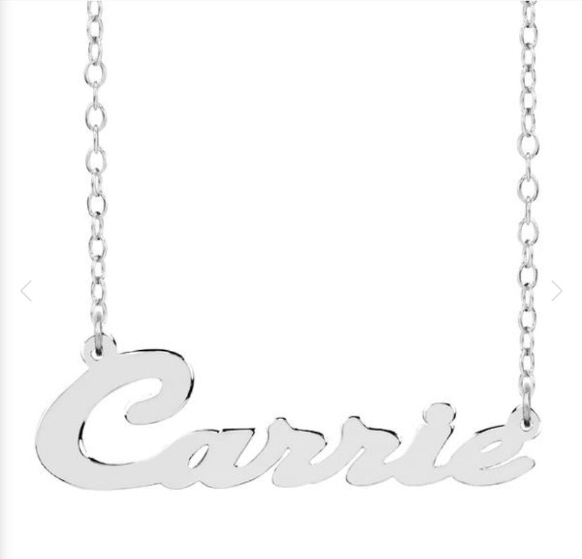 Carrie Personalized Necklace