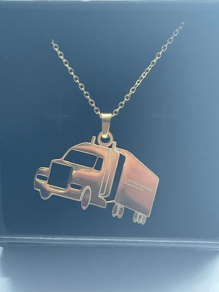Trucker Personalized Necklace