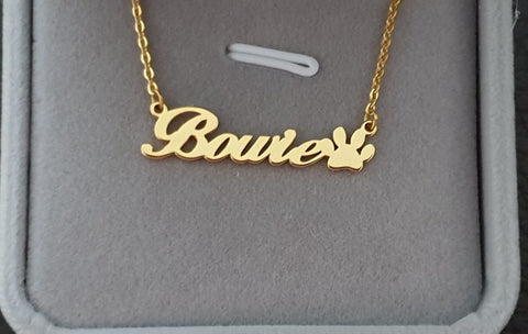 Bowie Style Personalized Necklace