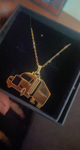 Trucker Personalized Necklace