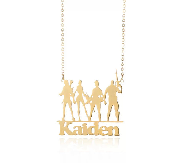 Character Personalized Necklace
