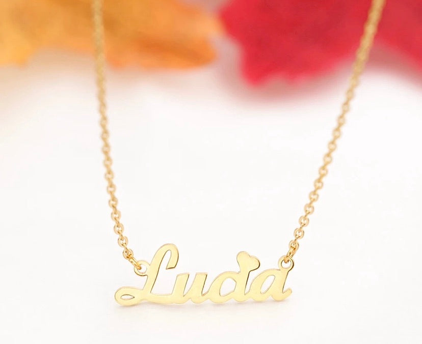 Lucia Style Personalized Necklace