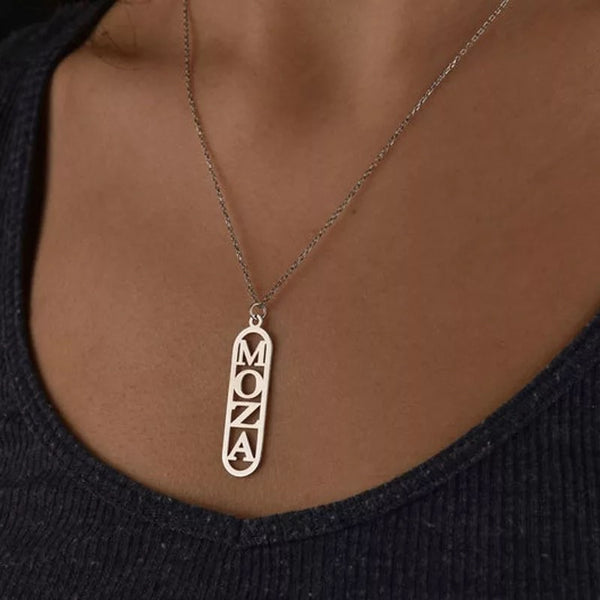 Moza Style Personalized Necklace