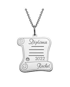Personalized Diploma Pendant