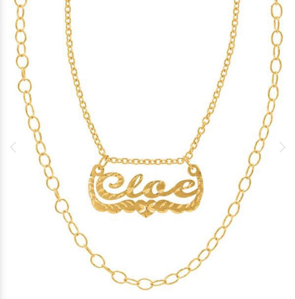 Cloe Style Personalized Necklace